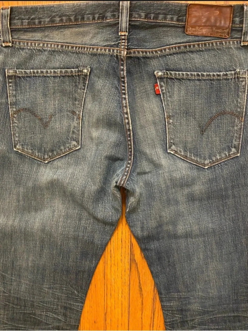 Vintage Levi's Hesher Jeans Capital E Regular Straight Made in USA 34x34 Origina